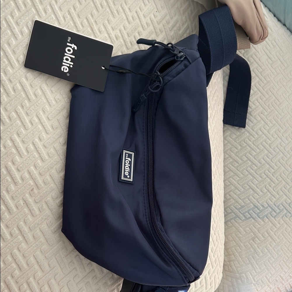 Foldie Navy Belt Bag for Men